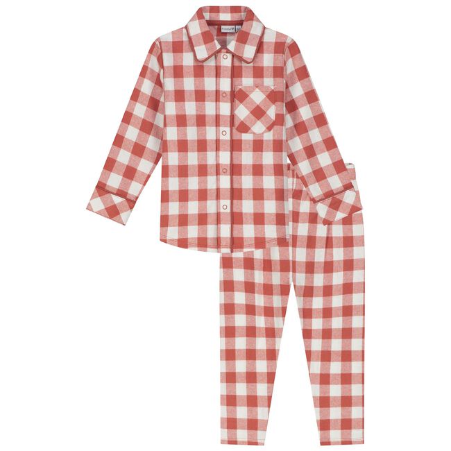 Prénatal peuter pyjama flanel ruit