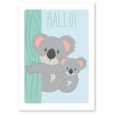 Studio Circus A4 poster koala