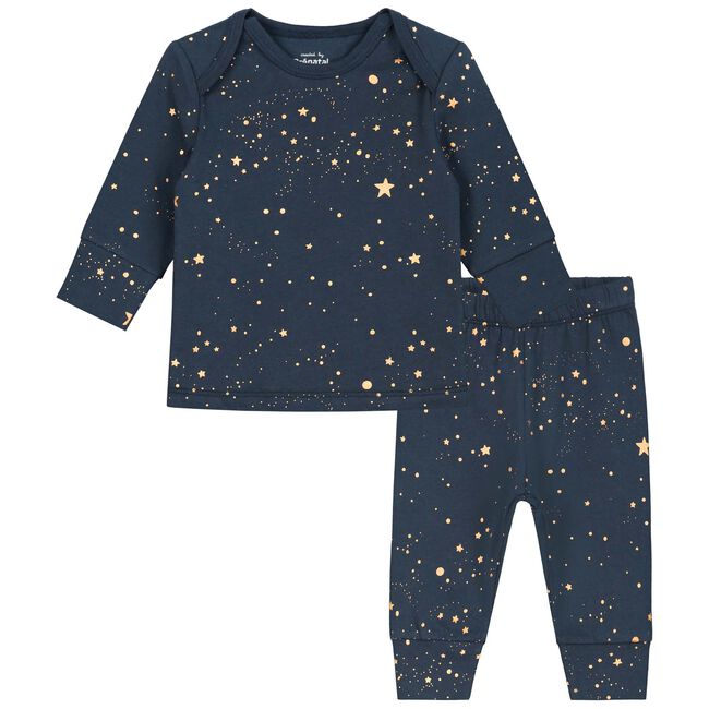 Prénatal baby pyjama sterrenprint - 
