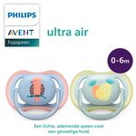 Philips Avent Ultra Air 0-6 mnd 2-pack - Light Blue
