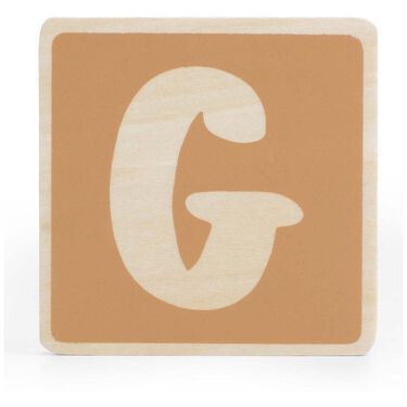Prénatal houten namentrein letter G