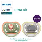 Philips Avent Ultra Air 6-18 mnd 2-pack - Soft Green