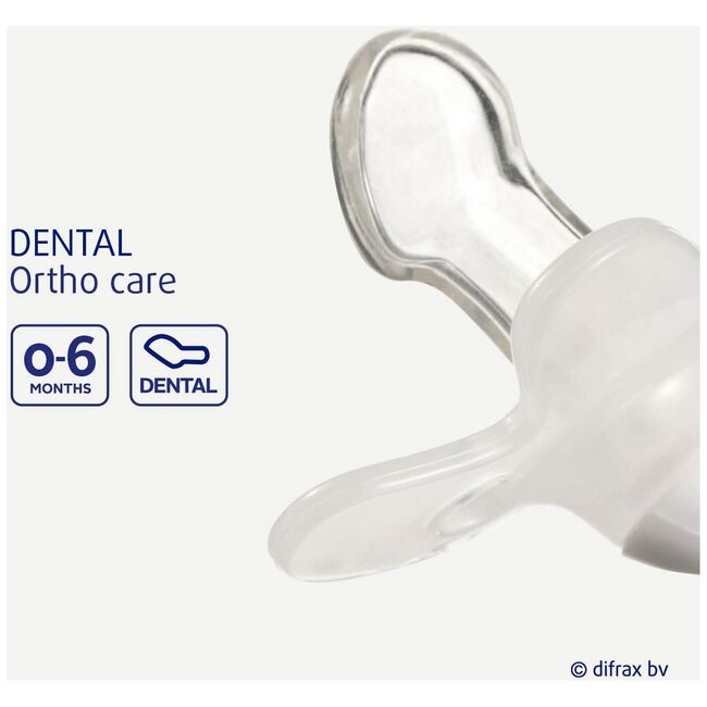 Difrax fopspeen Dental Pure 0-6m - 