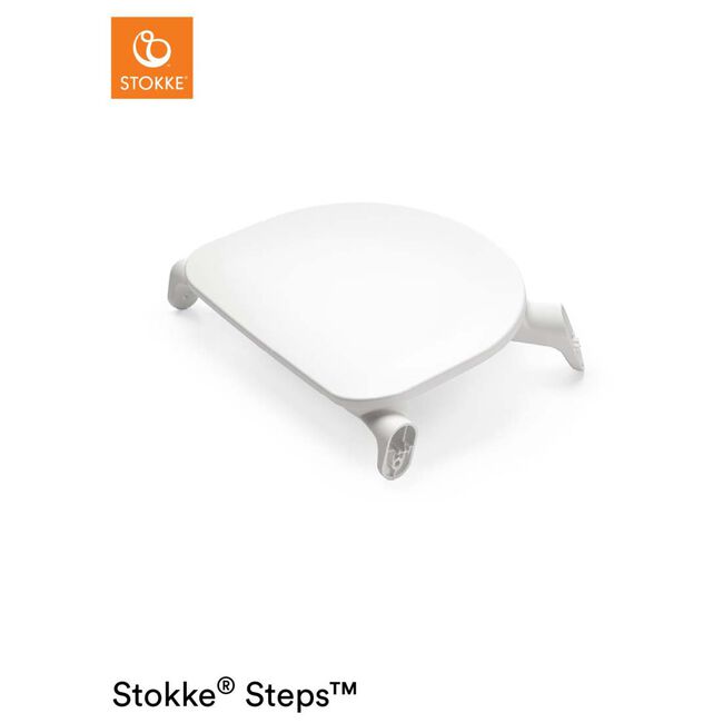 Stokke Steps kinderstoel (zitting + voetenplank) - White