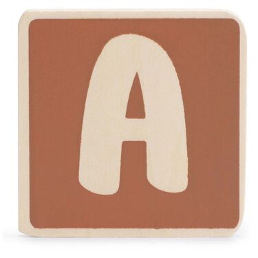 Prénatal houten namentrein letter A