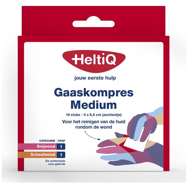 HeltiQ Gaaskompres - 