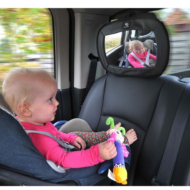 Yrda Verstelbare spiegel voor in de auto - Kinderspiegel auto | bol