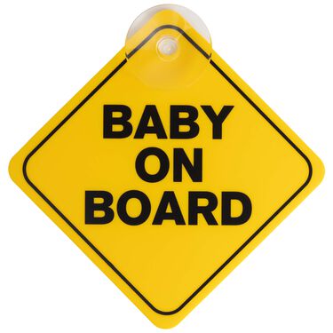 Prénatal baby on board bordje - 