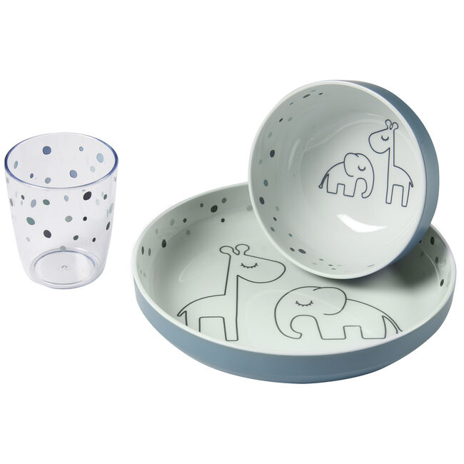 Done By Deer Yummy mini dinner set Dreamy dots
