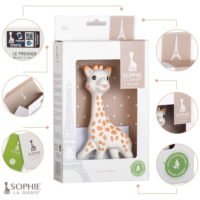 Verdampen Helaas in verlegenheid gebracht Sophie de Giraf babyspeeltje