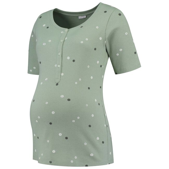 Prénatal zwangerschapspyjama T-shirt rib