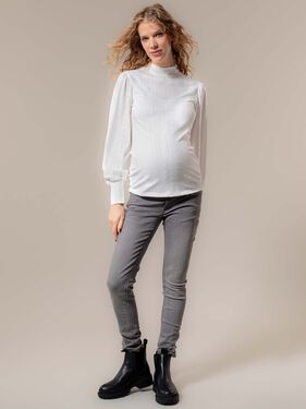 Zwangerschapstop & skinny jeans
