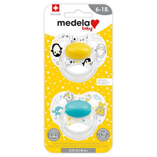 Medela baby Original 6-18 Duo - Yellow