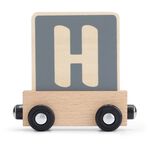 Prénatal houten namentrein letter H - 