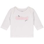 Prénatal newborn meisjes shirt met tekst