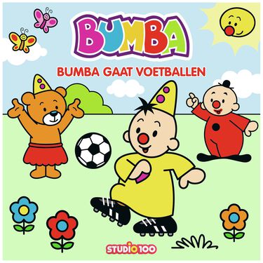 Bumba kartonboekje - Bumba gaat voetballen - 