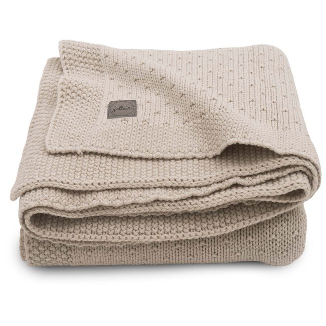 aanpassen uitlijning Voorouder Jollein ledikant deken bliss knit