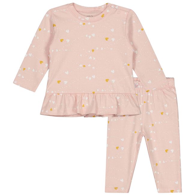 Prénatal baby pyjama hartjes