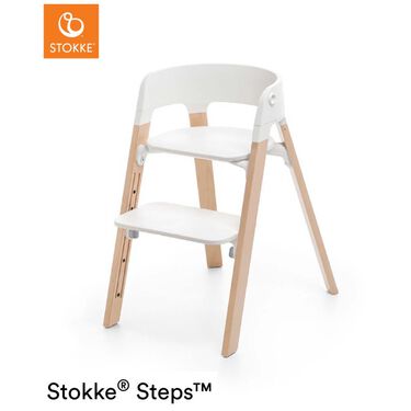 Stokke Steps Kinderstoel - Onbehandeld/Naturel
