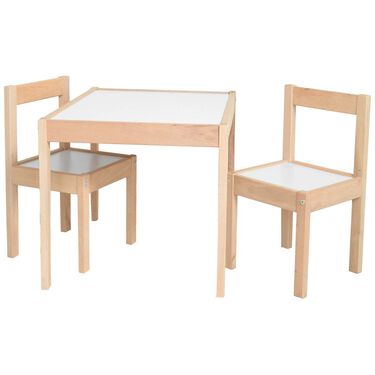 Prénatal kinder tafel met twee stoeltjes