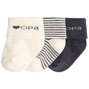 Prénatal newborn sokken opa 3 paar - 