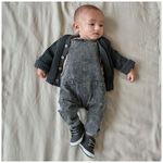 Prénatal baby vest - Dark Greyshade