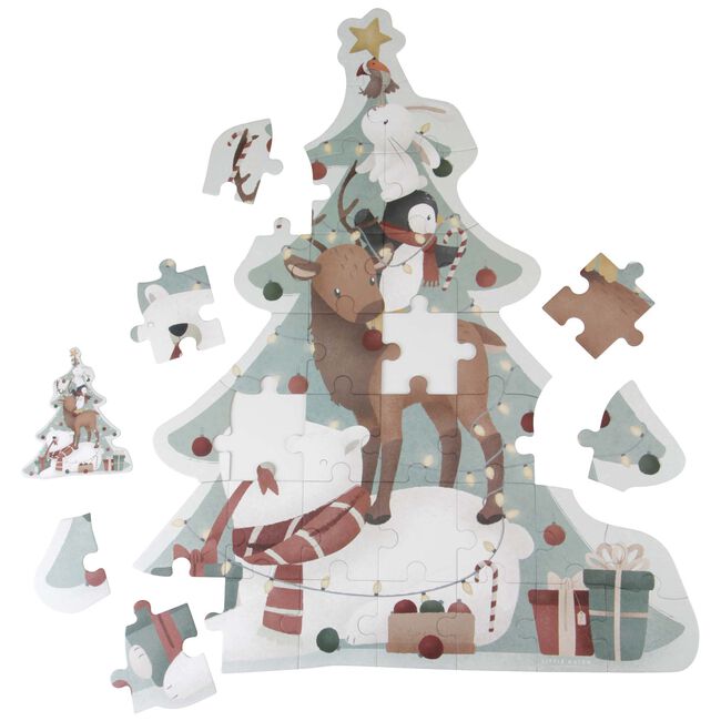 Little Dutch kerst puzzel FSC - 