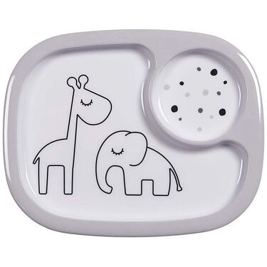 Done by Deer bord Dreamy Dots mini compartment plate - 