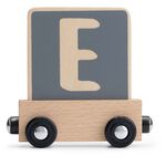 Prénatal houten namentrein letter E