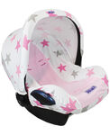 Dooky seatcover autostoelhoes roze ster