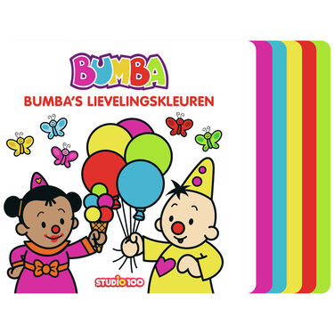 Bumba kartonboekje bumba's lievelingskleuren