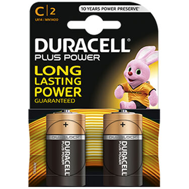 Duracell batterijen C Alkaline 2-pack