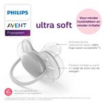 Philips Avent fopspeen Ultra soft 0-6mnd - 