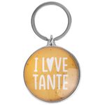 Prénatal sleutelhanger I Love Tante - 