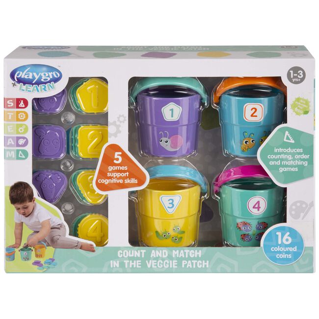 Playgro count and match emmertjes - 