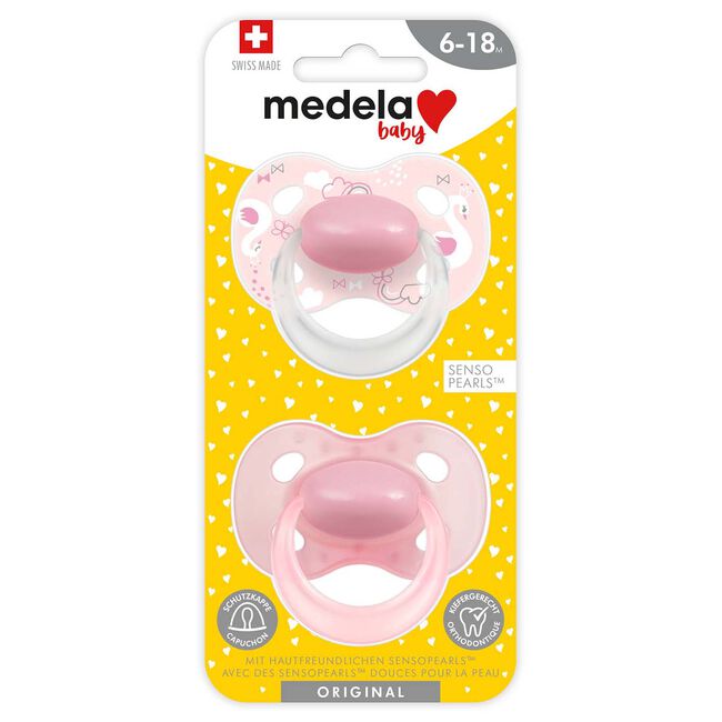 Medela baby Original 6-18 Duo - Pink