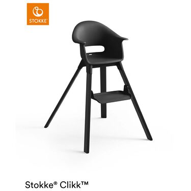 Stokke Clikk High Chair - Night Black