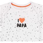 Prénatal romper I love papa