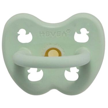 Hevea fopspeen Classic 0-3 maanden - orthodontisch 100% natuurlijk rubber - Mintgreen