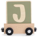 Prénatal houten namentrein letter J - 