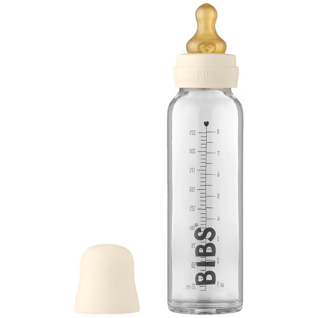 Bibs glazen fles 225ML - Off-White