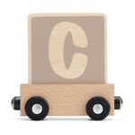 Prénatal houten namentrein letter C - 