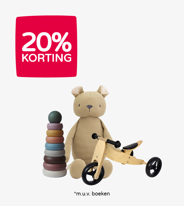20% korting op speelgoed*